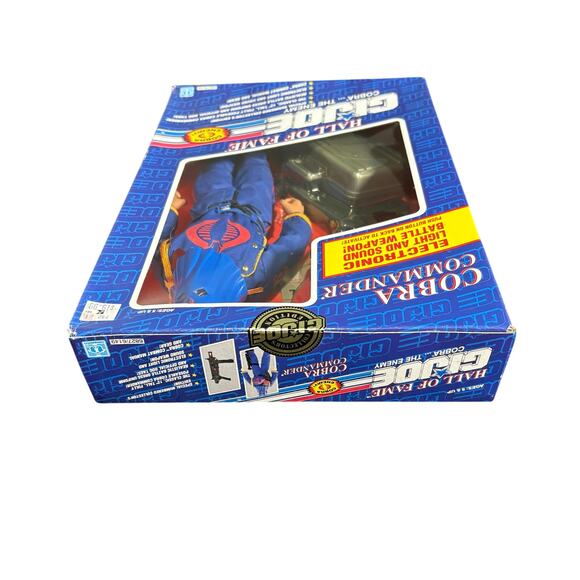 Vintage G.I. Joe Hall of Fame Cobra Commander 12" Action Figure NIB Hasbro 1991 - Picture 5 of 10